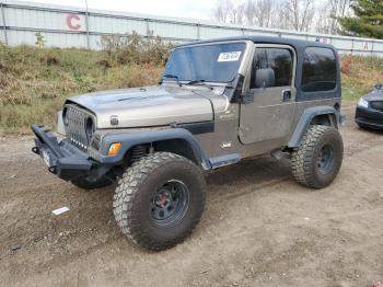  Salvage Jeep Wrangler