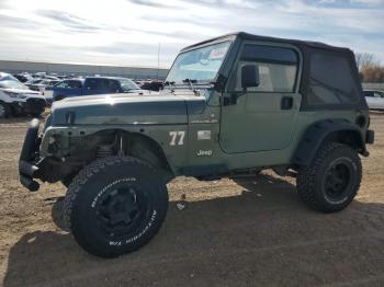  Salvage Jeep Wrangler