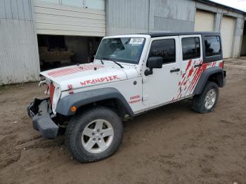  Salvage Jeep Wrangler