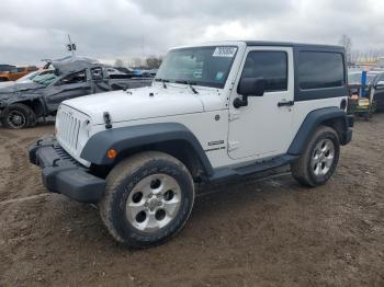  Salvage Jeep Wrangler