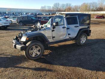  Salvage Jeep Wrangler