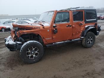  Salvage Jeep Wrangler