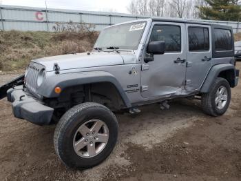  Salvage Jeep Wrangler