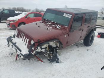  Salvage Jeep Wrangler