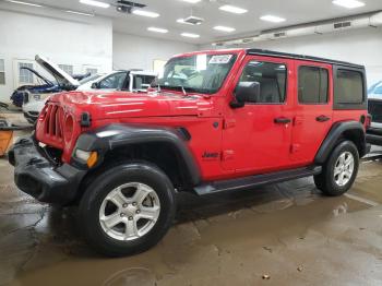  Salvage Jeep Wrangler