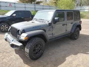  Salvage Jeep Wrangler