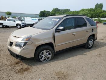  Salvage Pontiac Aztek