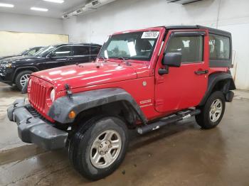  Salvage Jeep Wrangler