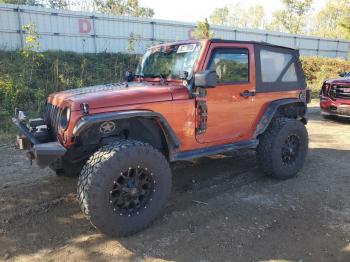  Salvage Jeep Wrangler