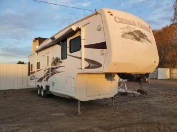  Salvage Cedar Creek 5th Wheel