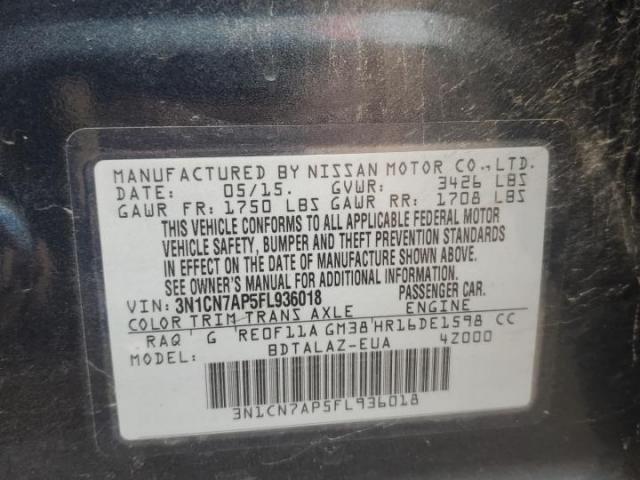 Nissan Versa S Image 11