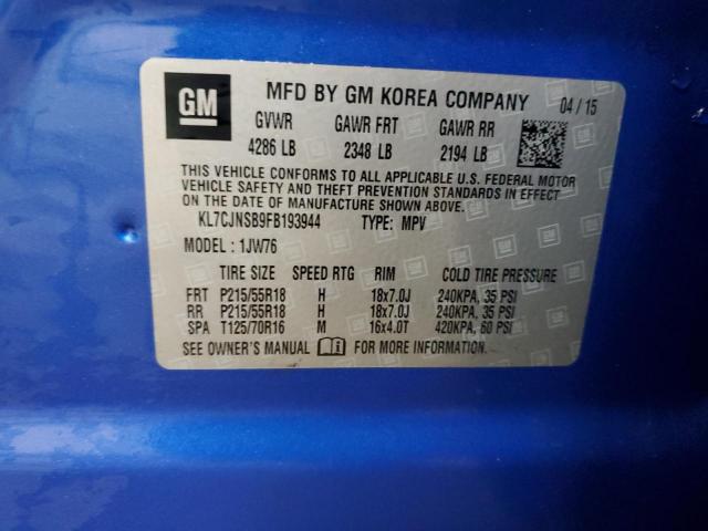 Chevrolet Trax Ltz Image 13