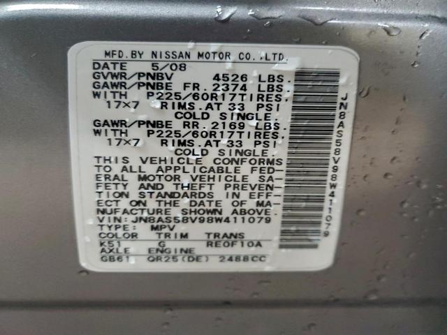 Nissan Rogue S Image 4