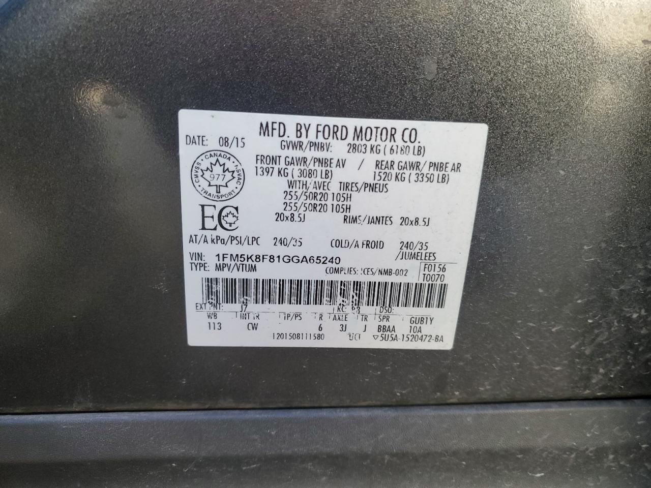 Ford Explorer Limited Image 8