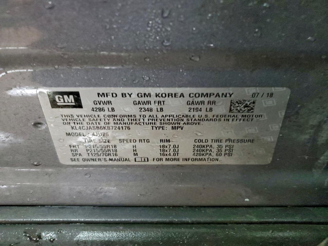 Buick Encore Preferred Image 8