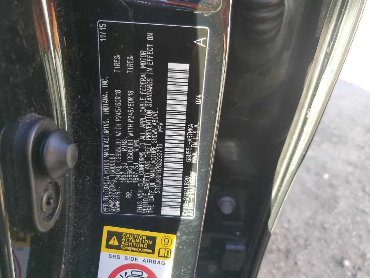 Toyota Highlander Xle Image 12