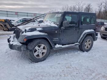  Salvage Jeep Wrangler