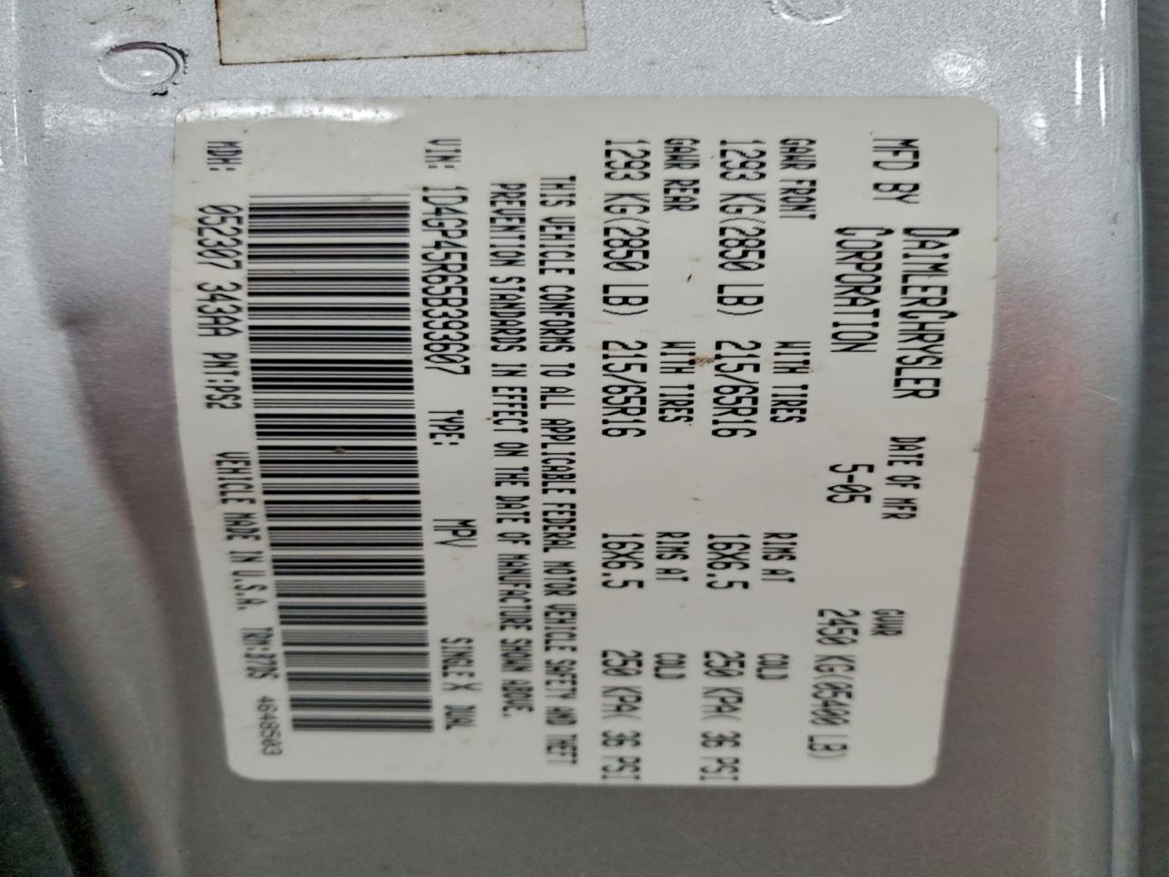 Dodge Caravan Sxt Image 11