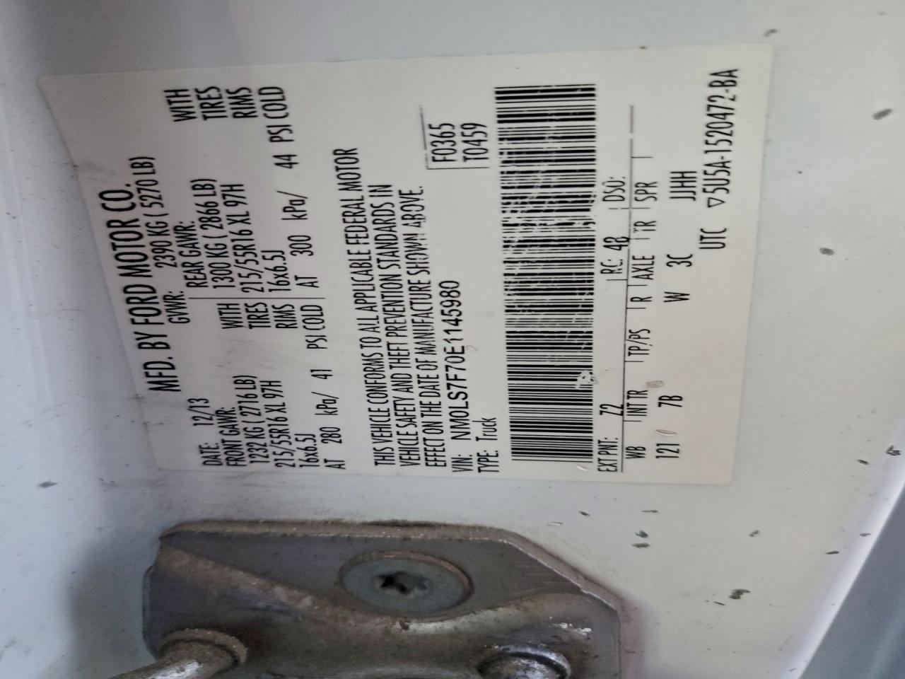 Ford Transit Xlt Image 9