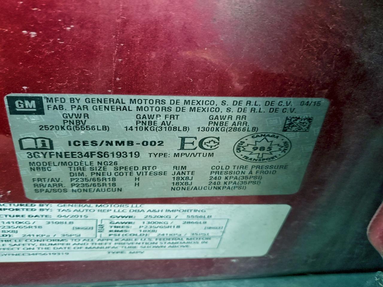 Cadillac SRX Luxury Collection Image 8