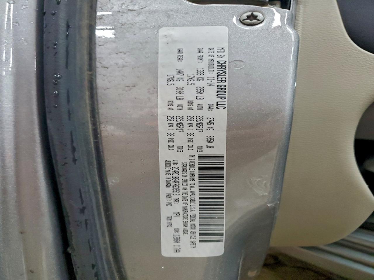 Chrysler Minivan Touring Image 14