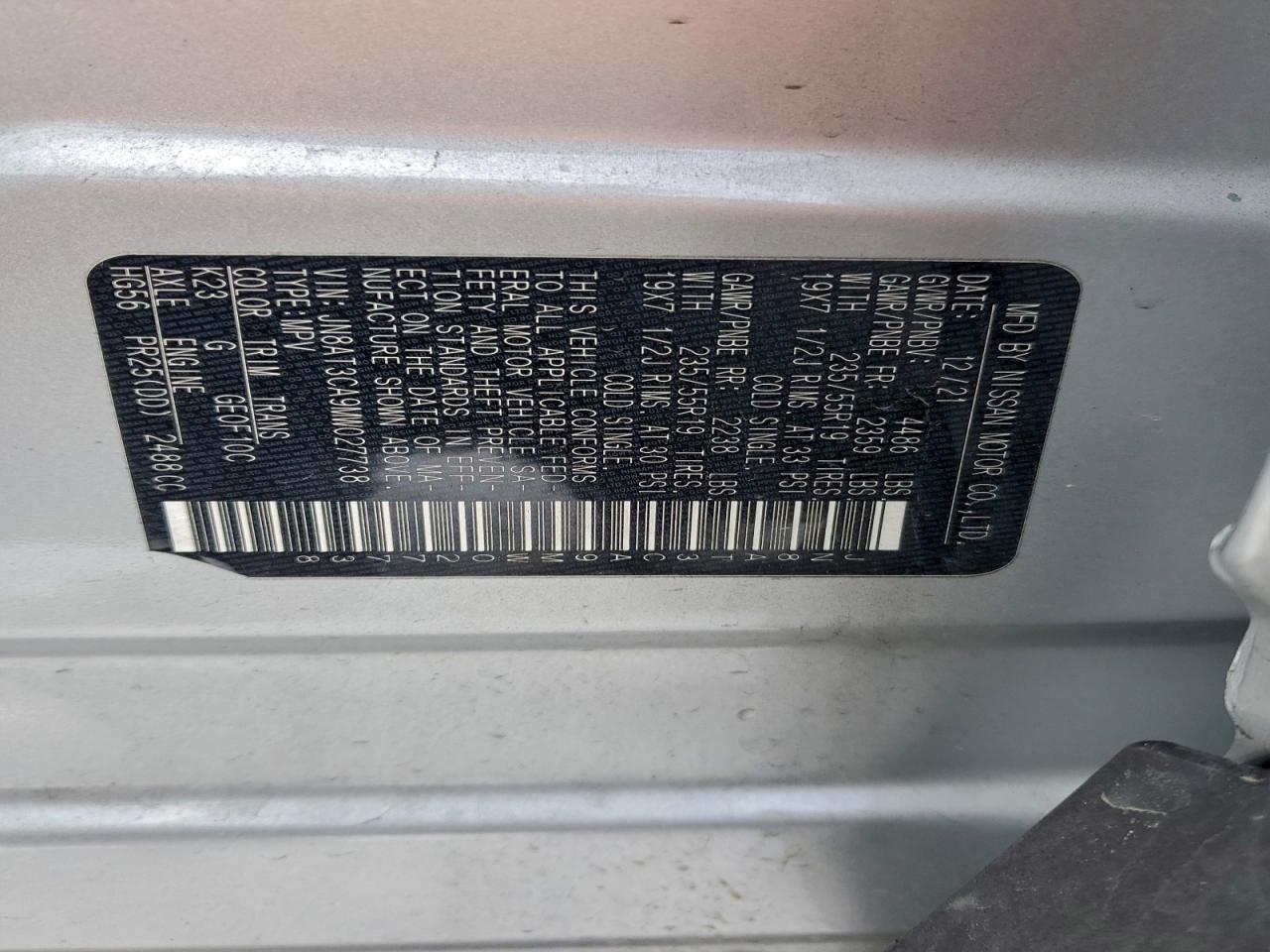 Nissan Rogue Sl Image 14