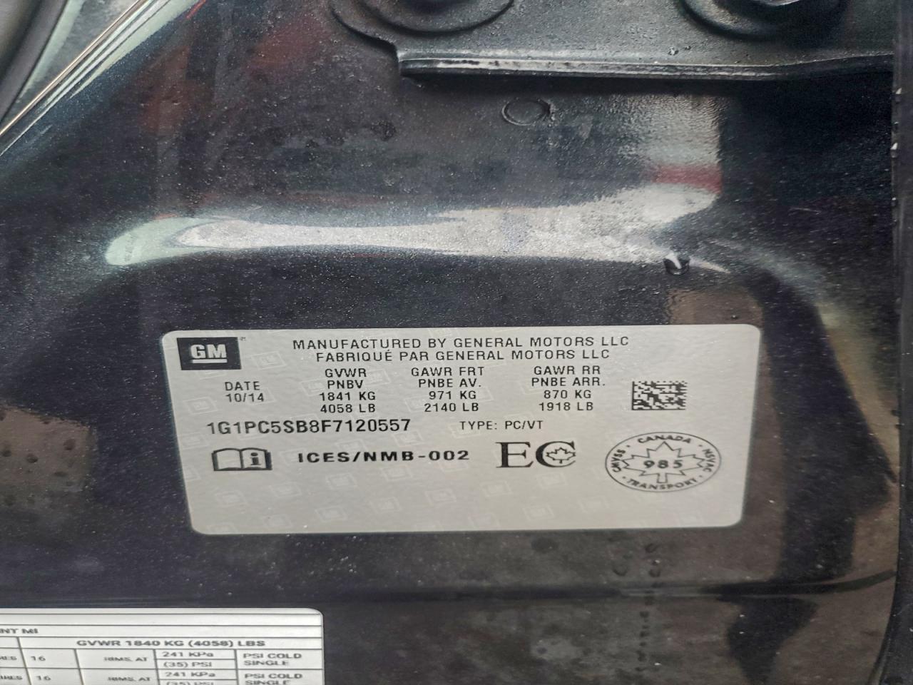 Chevrolet Cruze Lt Image 12