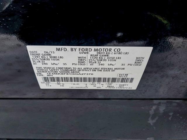 Ford Explorer Limited Image 13