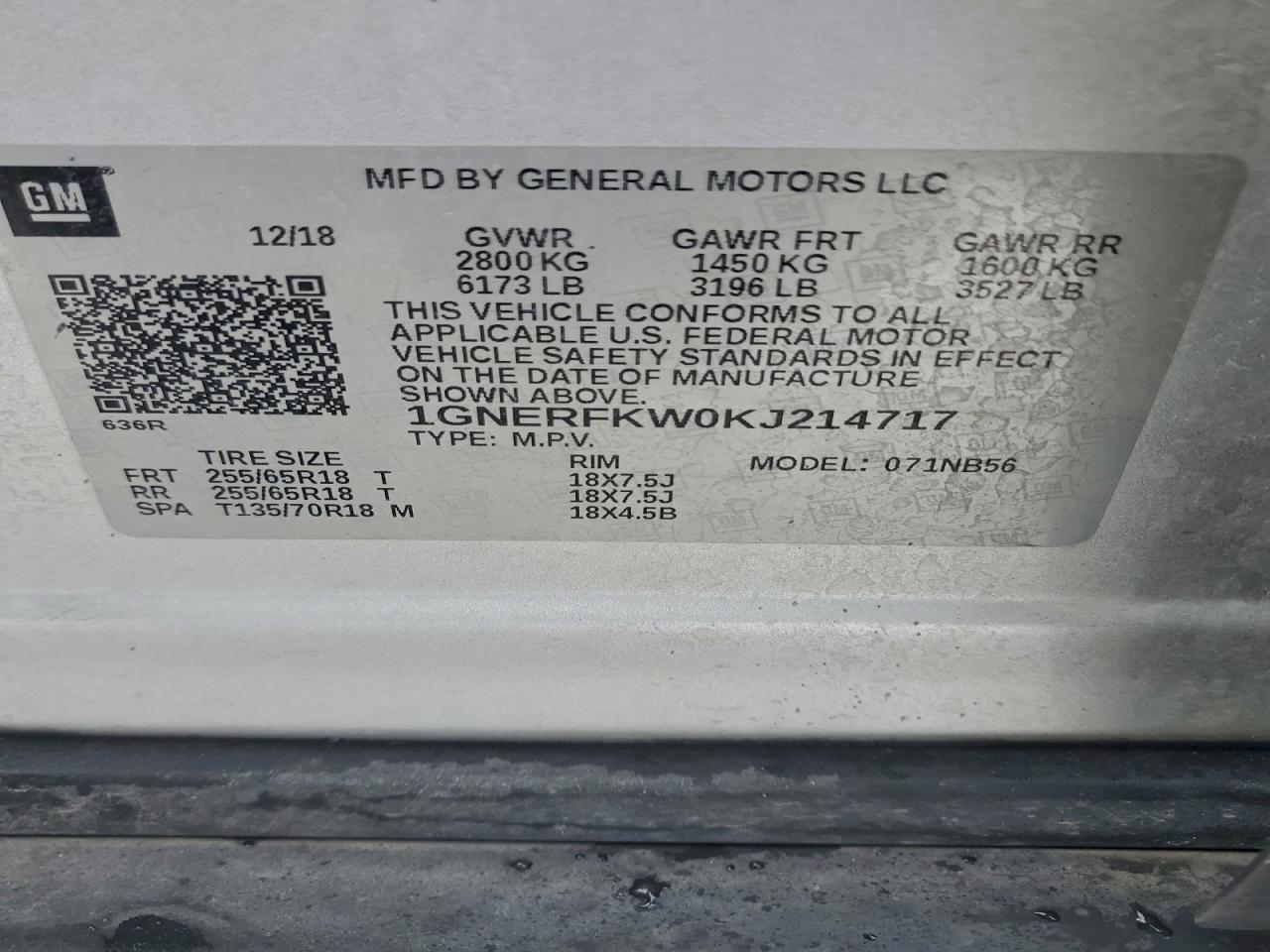 Chevrolet Traverse Ls Image 10