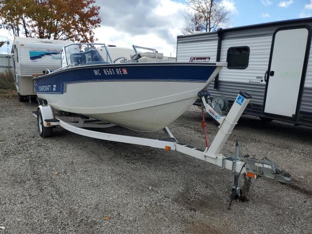  Salvage Starcraft Boat