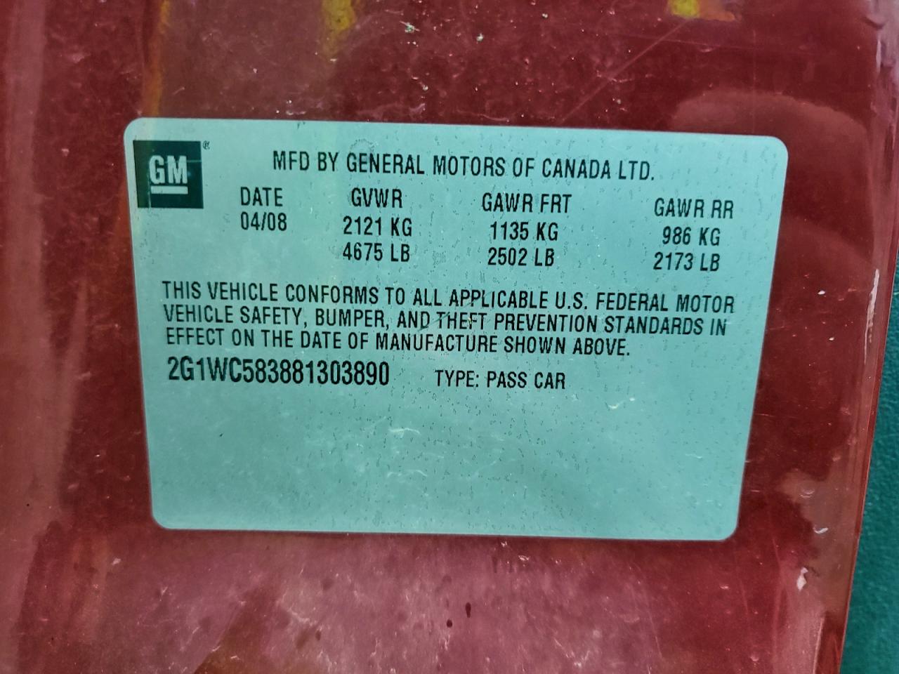 Chevrolet Impala Lt Image 10