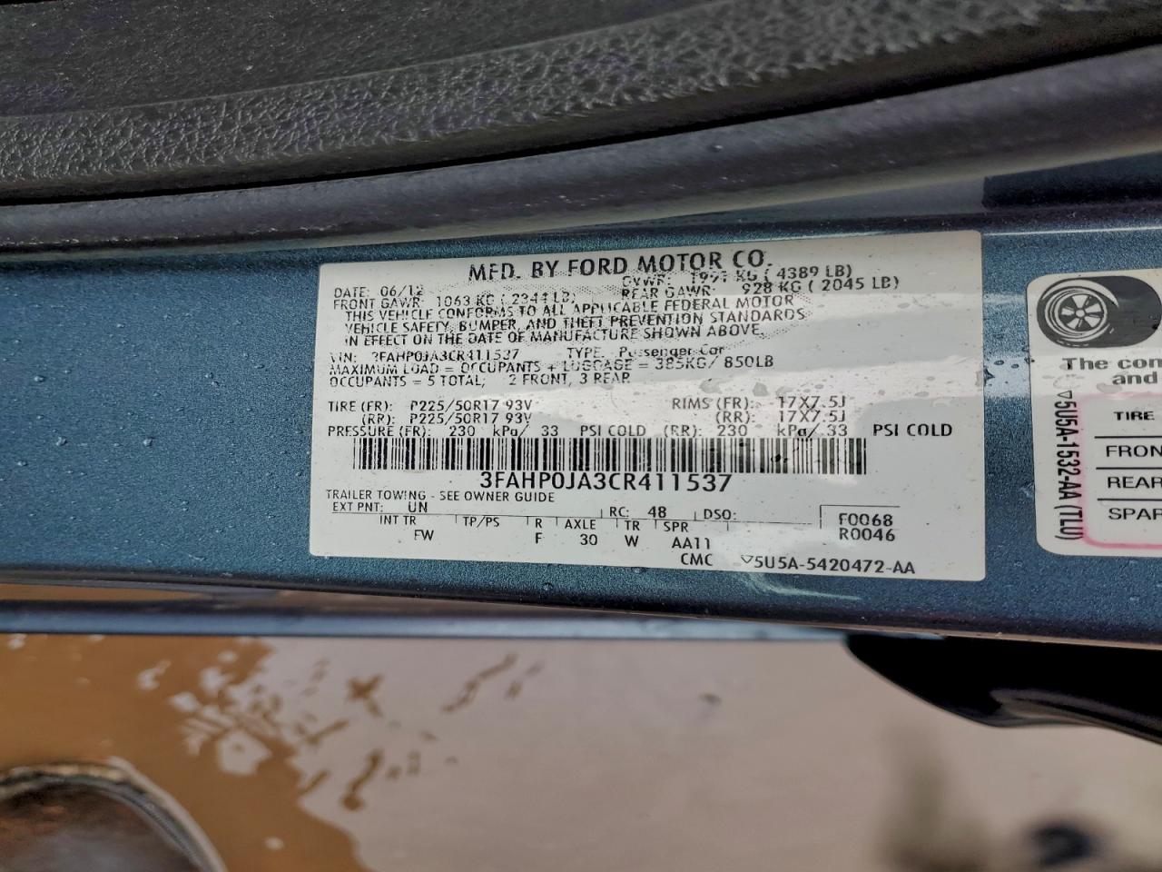 Ford Fusion Sel Image 7