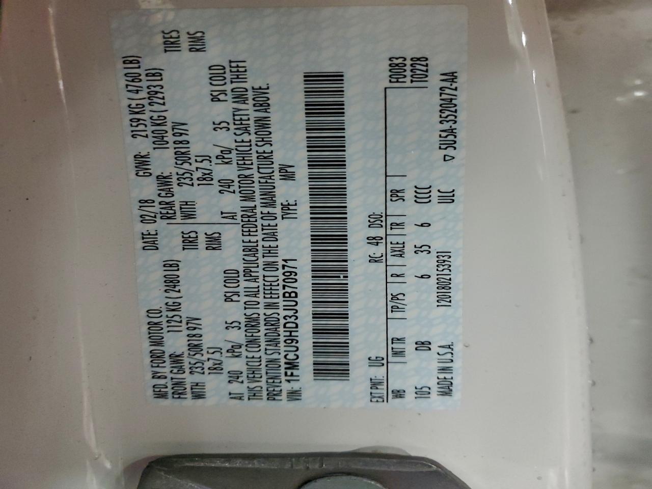 Ford Escape Sel Image 12