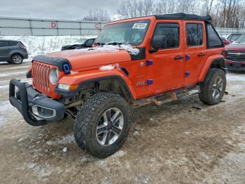  Salvage Jeep Wrangler