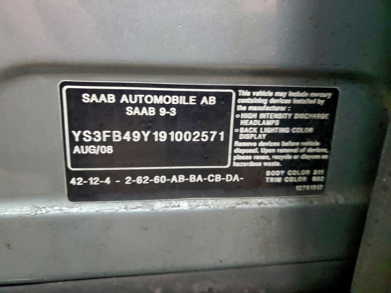 Saab 9 3 2.0t Image 11